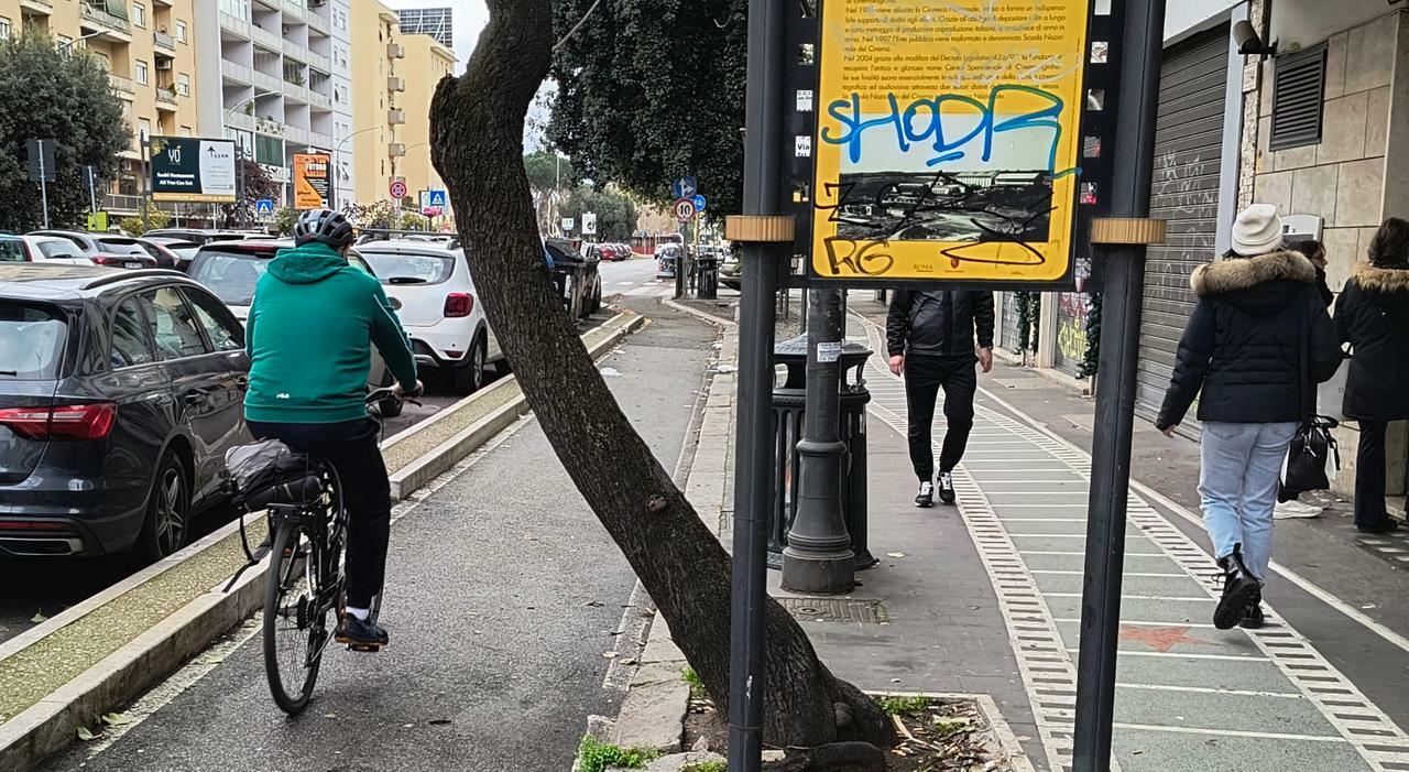 Un percorso impegnativo sulla ciclabile Tuscolana