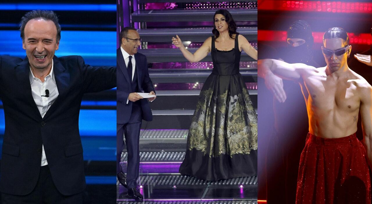 Sanremo 2025, top e flop serata cover: Geppi Cucciari e «il noiosetto» Conti, Giorgia e Annalisa pazzesche, Benigni inarrestabile, Mahmood super, Tony Effe ha la collana (non la voce)