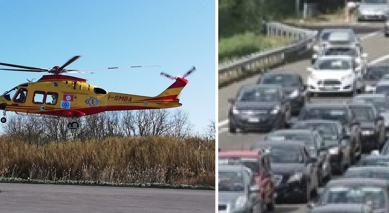 Porto Recanati, tremendo schianto tra tre auto sull