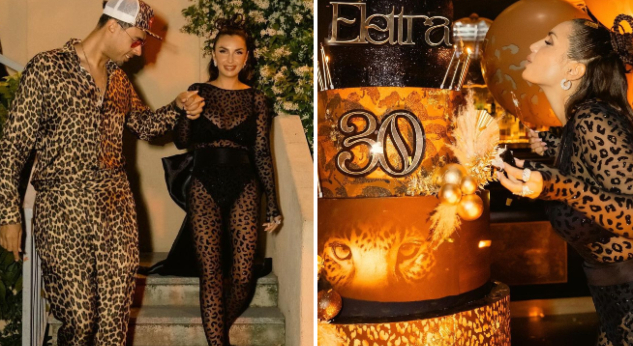 Elettra Lamborghini, compleanno leopardato: dress code obbligatorio per  celebrare i 30 anni senza vip nella lista degli invitati