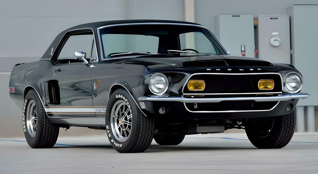 la Mustang Black Hornet del 1968 di Carroll Shelby