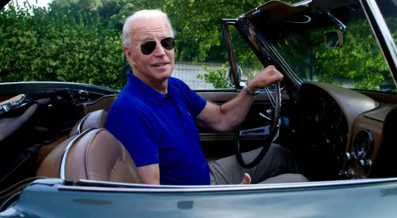 Il presidente Usa Joe Biden è un appassionato di automobili
