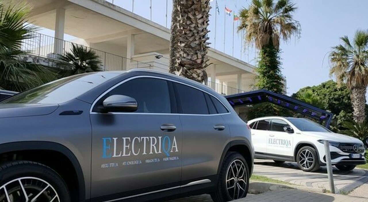 I modelli elettrici Mercedes del Electriqa Tour sbarcano a Roma fino a domenica prossima