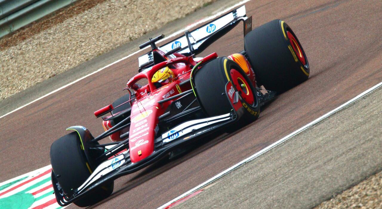 Hamilton a Fiorano