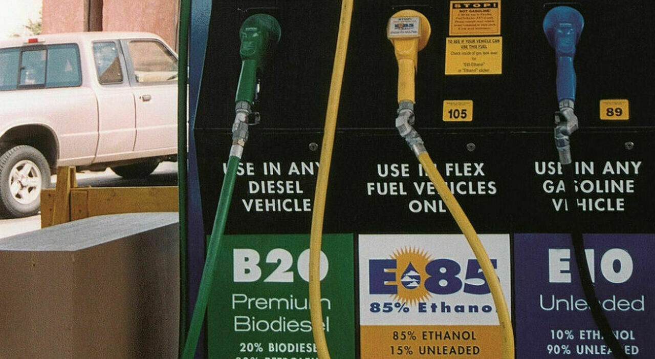 Un distributore di carburante