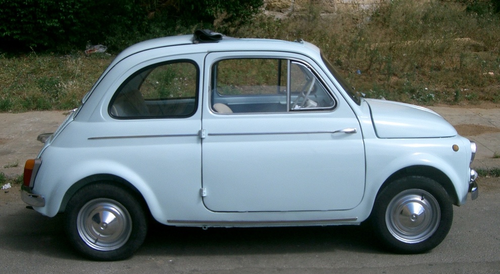 Una Fiat 500 del 1963