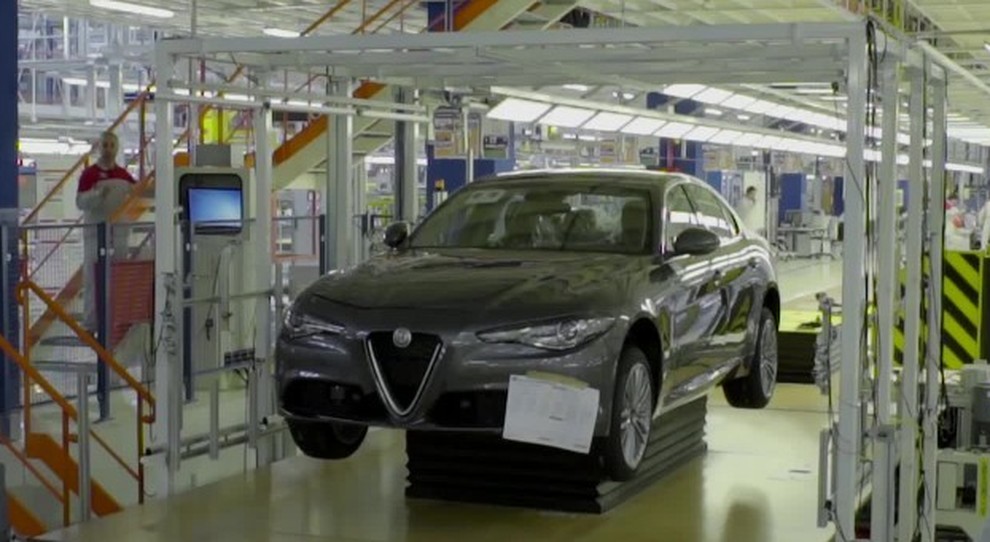 La fabbrica Alfa Romeo di Cassino
