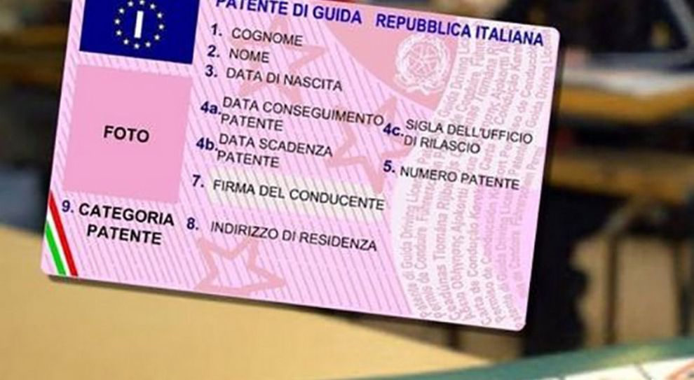 Una patente italiana