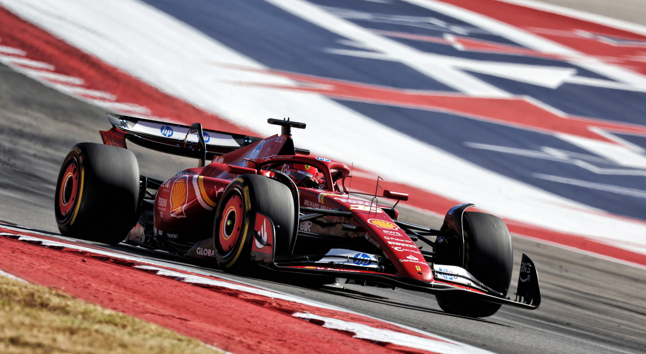 Doppietta Ferrari nel GP di Austin, vittoria per Leclerc davanti a Sainz. Norris penalizzato scende quarto dietro a Verstappen