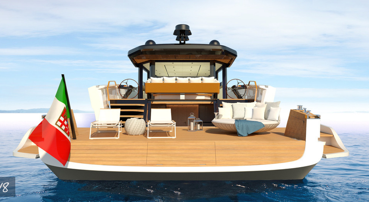 EVO V8: lo yacht trasformista con il comfort di una barca a vela