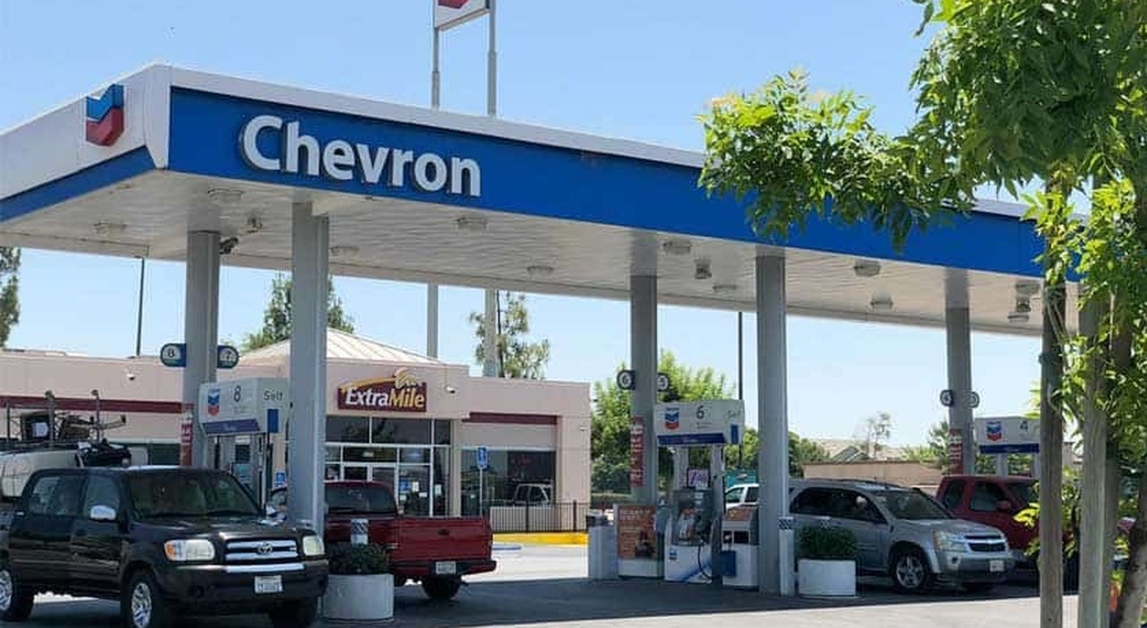 Un distributore di benzina in Usa
