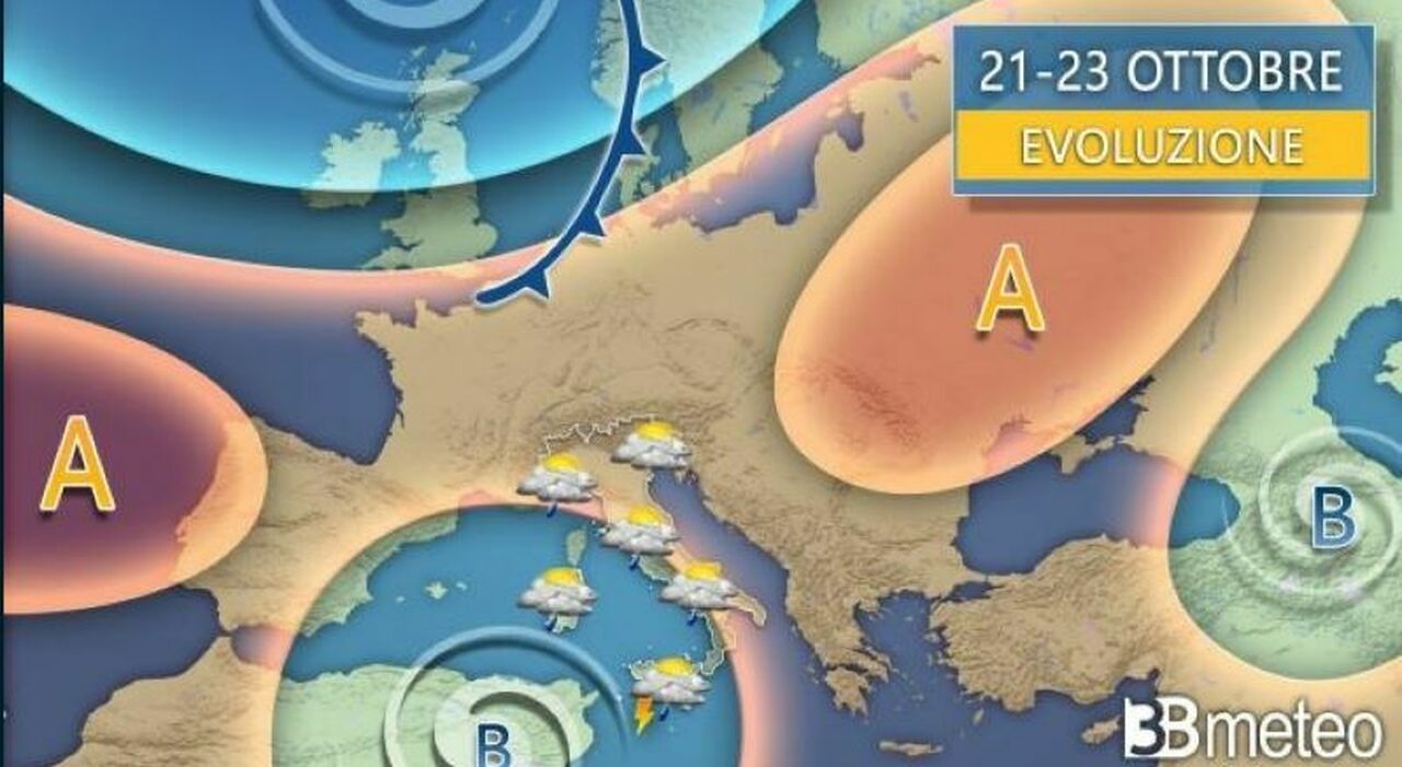 Meteo, ancora piogge per tutta la settimana: il maltempo non dà tregua