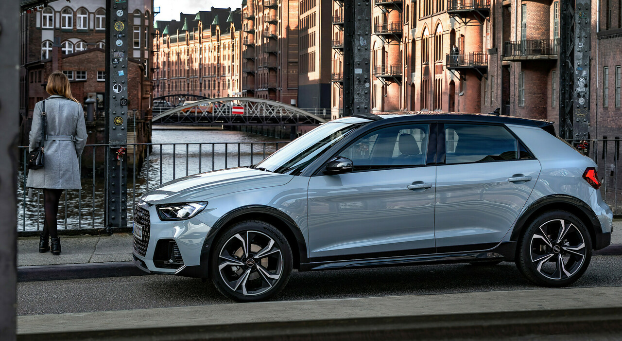 L'Audi A1, è uno dei sette modelli che beneficiano degli incentivi auto