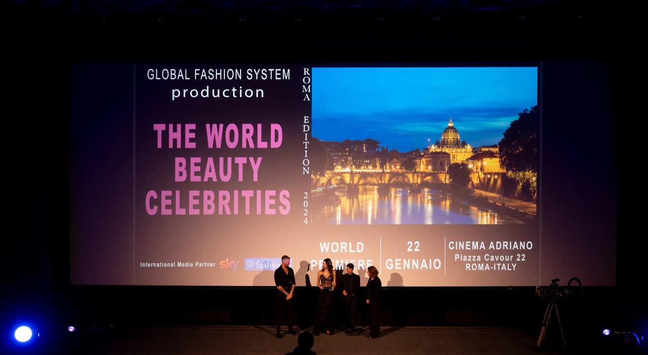 世界美容名人在罗马举行的国际盛会