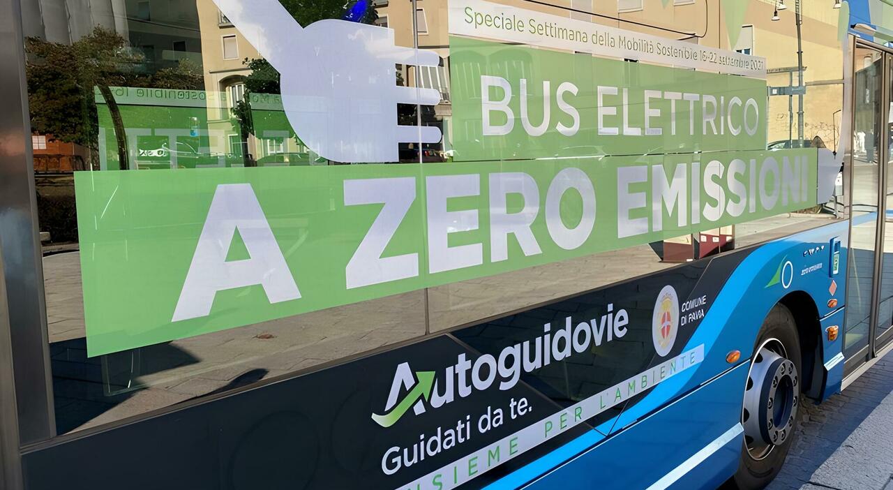 Un autobus elettrico a Torino di Autoguidovie