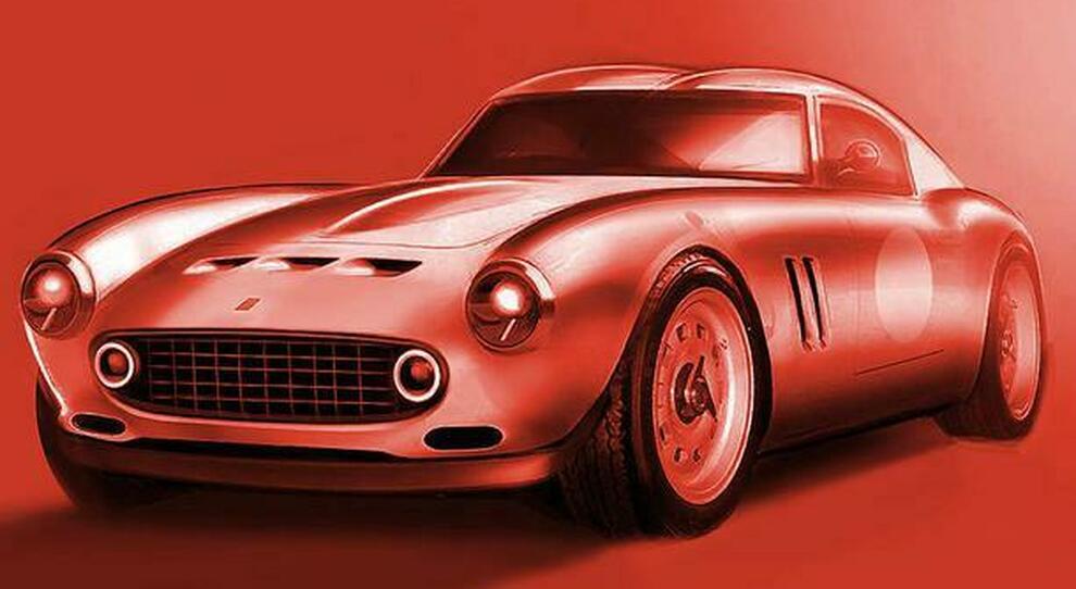 La berlinetta Moderna by GTO Engineering è l'interpretazione di GTO Engineering del capolavoro Ferrari 250 GT