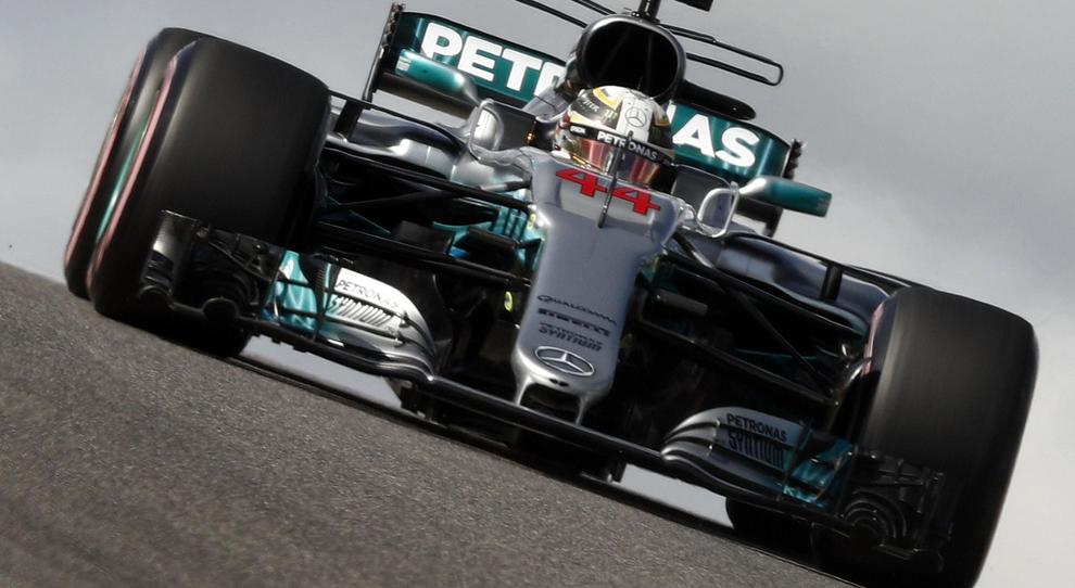 La Mercedes di Lewis Hamilton ad Austin