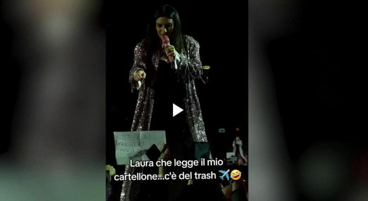 Comentario viral de Laura Pausini en TikTok durante su gira mundial