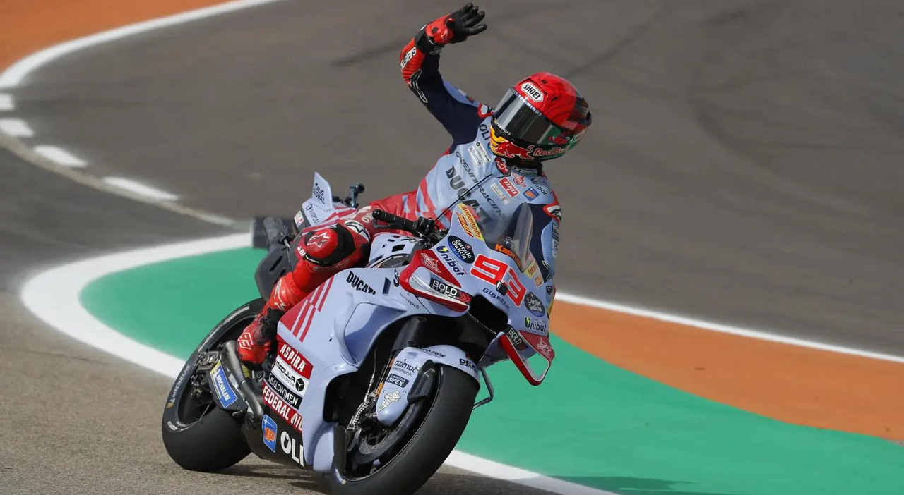 Marc Marquez show ad Aragon