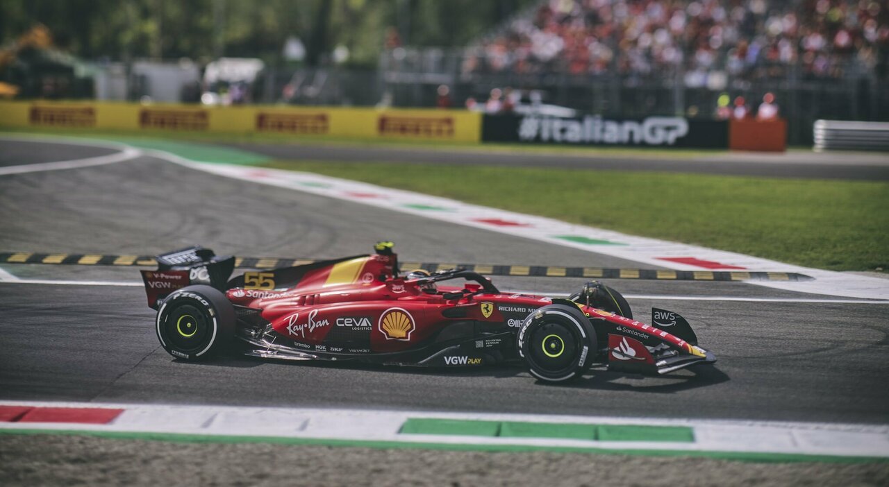 La Ferrari a Monza