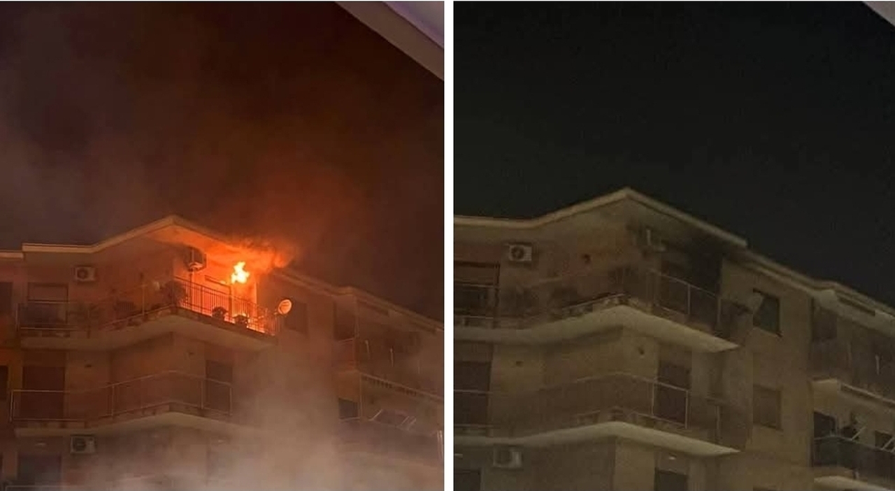 Botti di Capodanno a Napoli: incendio in un balcone ai Colli Aminei