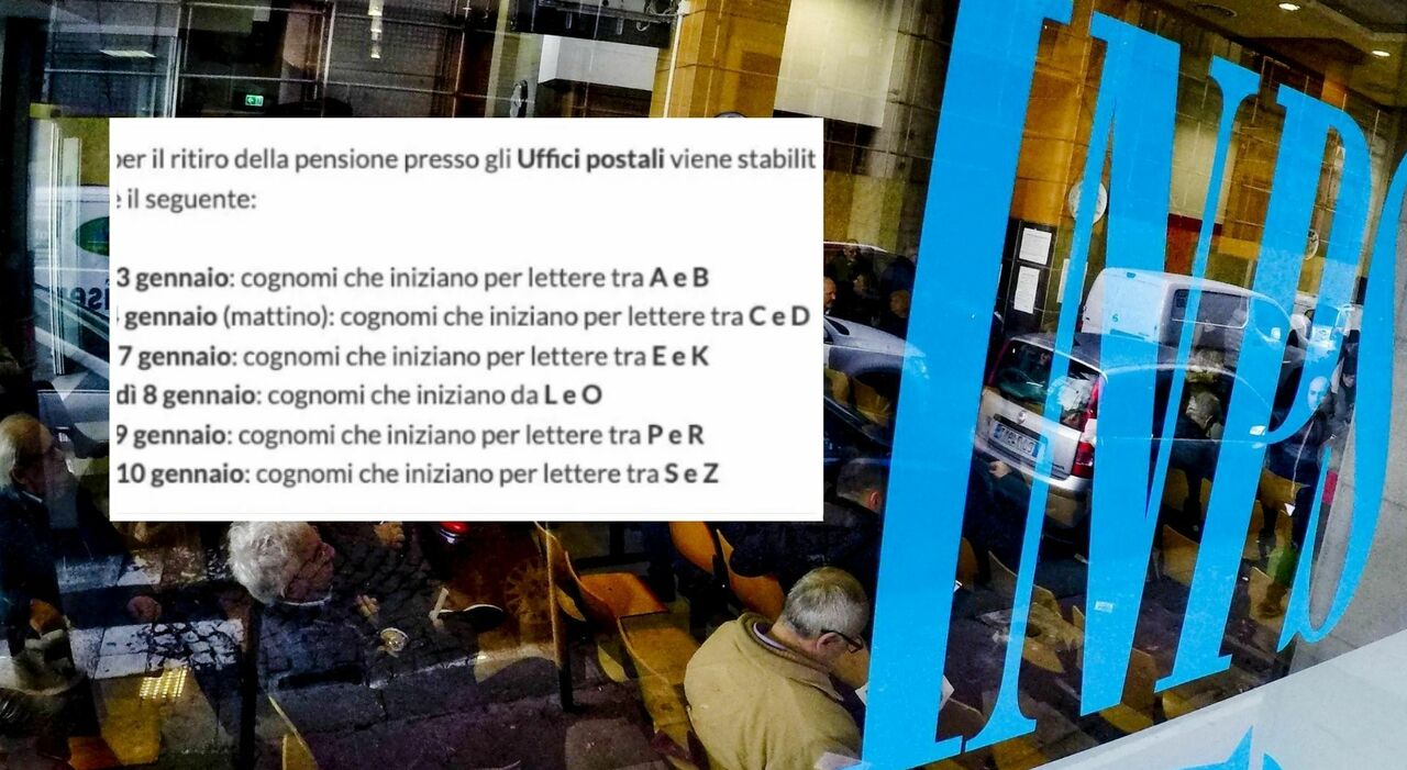 Pensioni gennaio 2025: le date di pagamento (in ritardo) e i nuovi aumenti (per chi e di quanto)