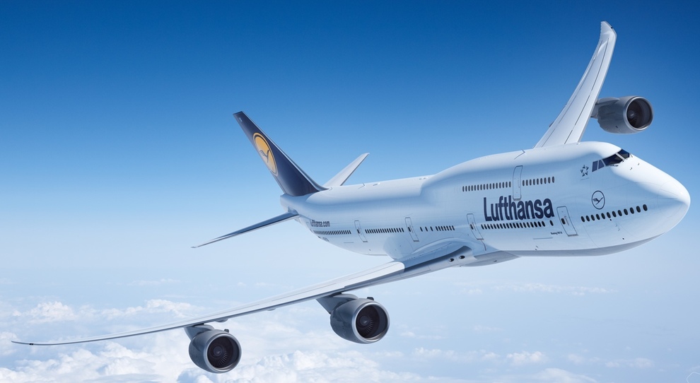 Un Boeing 747 della Lufthansa