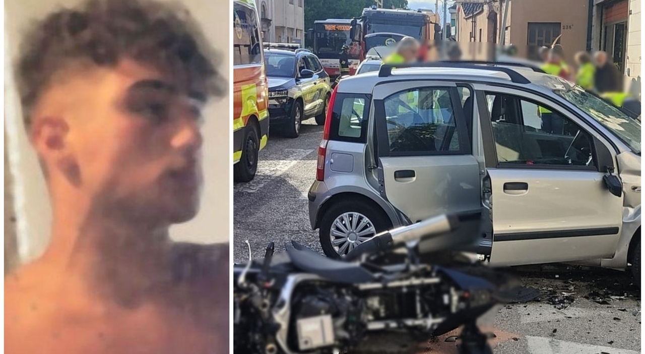 Moto contro auto, Rosario muore a 17 anni: lo schianto contro una Panda guidata da un 70enne