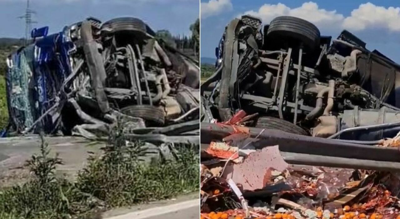 Taranto Auto Si Scontra Con Un Tir E Finisce Nella Scarpata | Morte Due ...