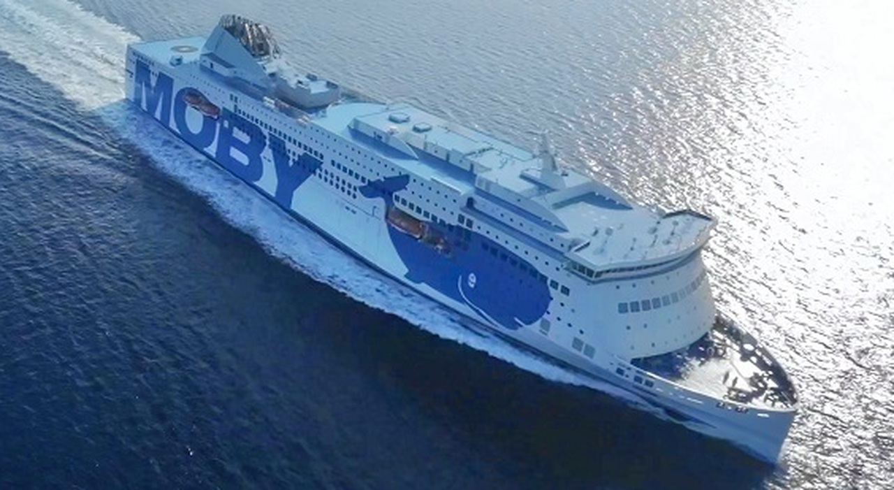 La Moby Fantasy, il traghetto più grande al mondo
