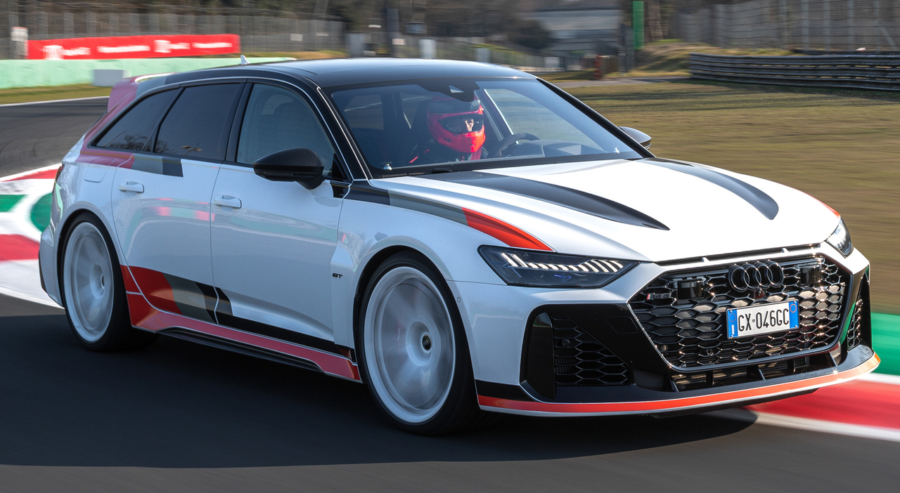 L'Audi RS 6 Avant GT a Monza