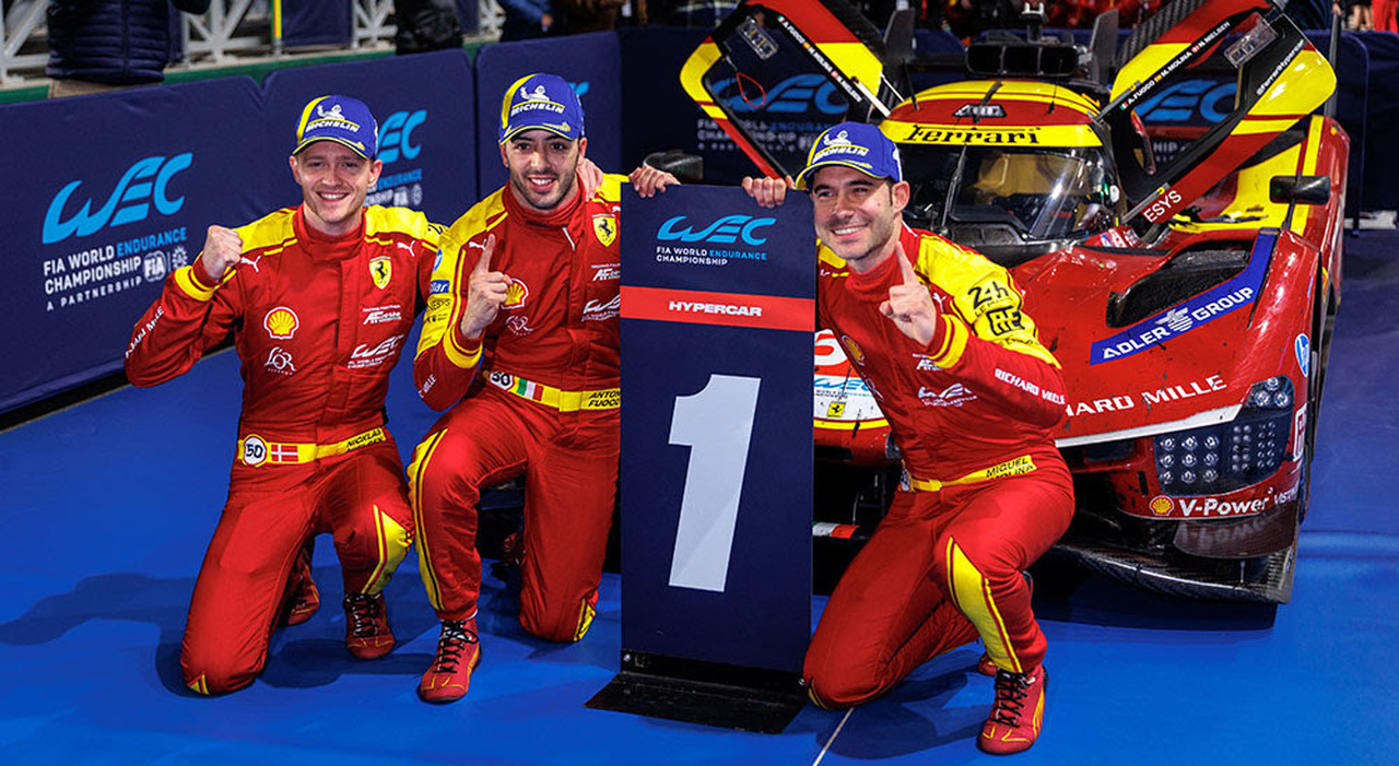 Antonio Fuoco, Miguel Molina e Nicklas Nielsen