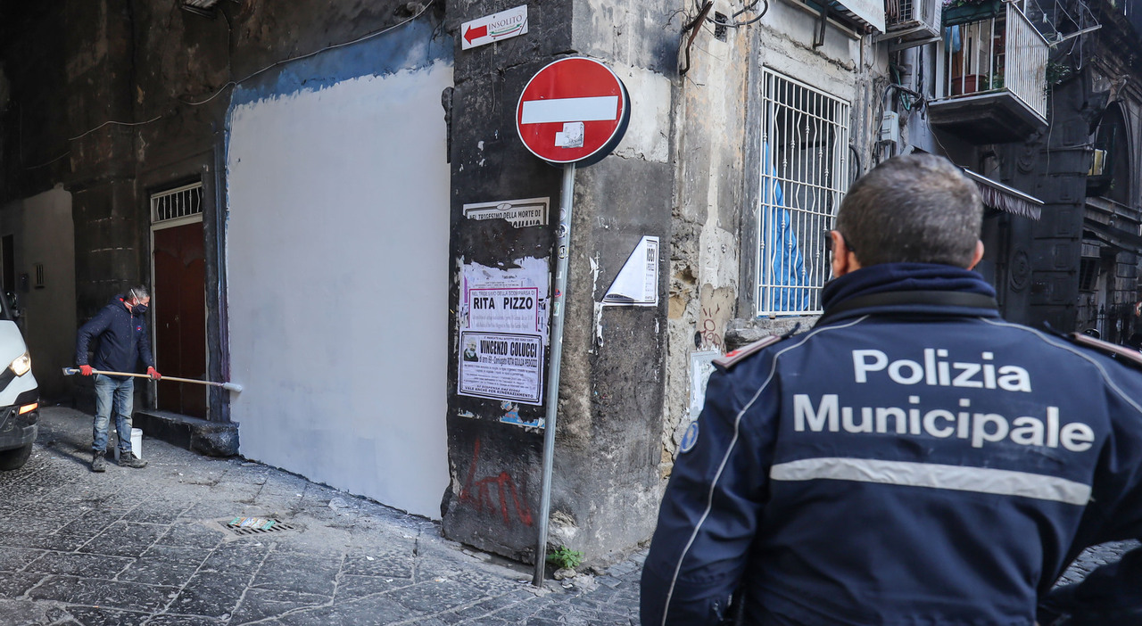 Arcangelo Correra morto a Napoli, cancellato murales per Luigi Caiafa a Forcella