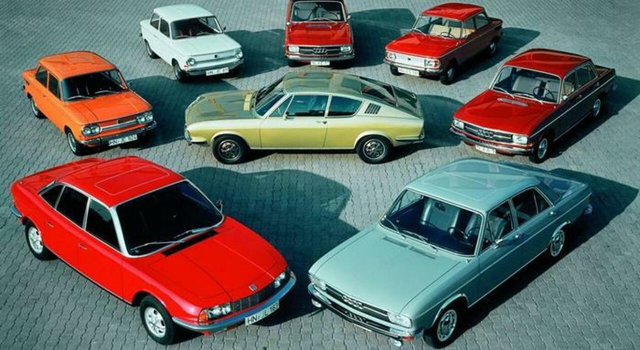 Modelli storici di Audi