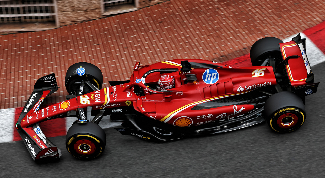 Gp Monaco, prove libere 2: Leclerc vola davanti a Hamilto, Verstappen quarto a mezzo secondo