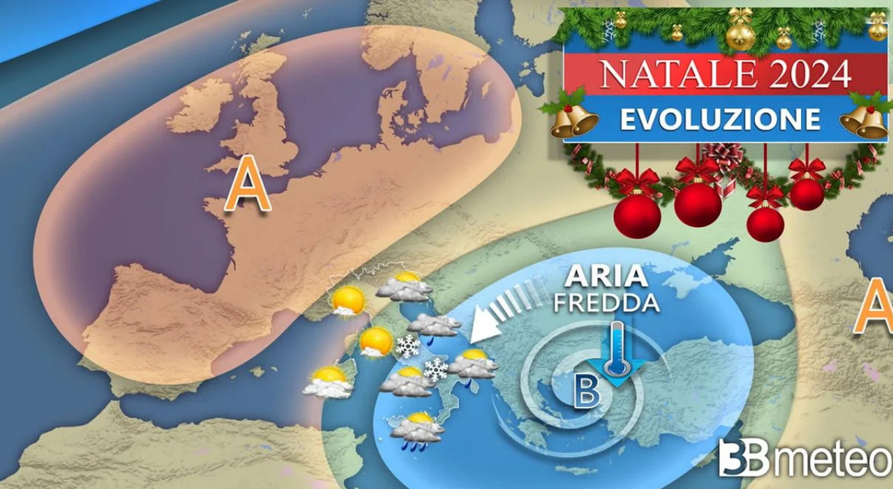 Meteo Natale e Santo Stefano, escursione termica: feste gelate ma con il sole. Si placherà (almeno un po