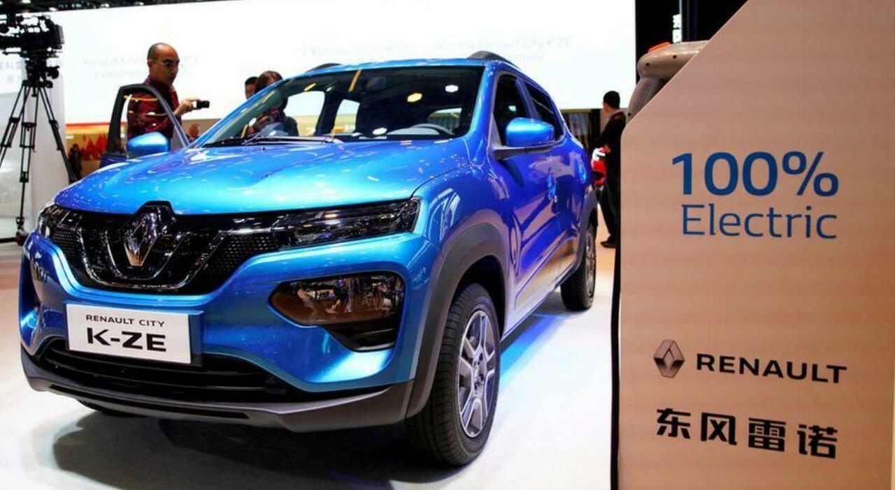 Uni dei modelli elettrici che Renault lancerà in India