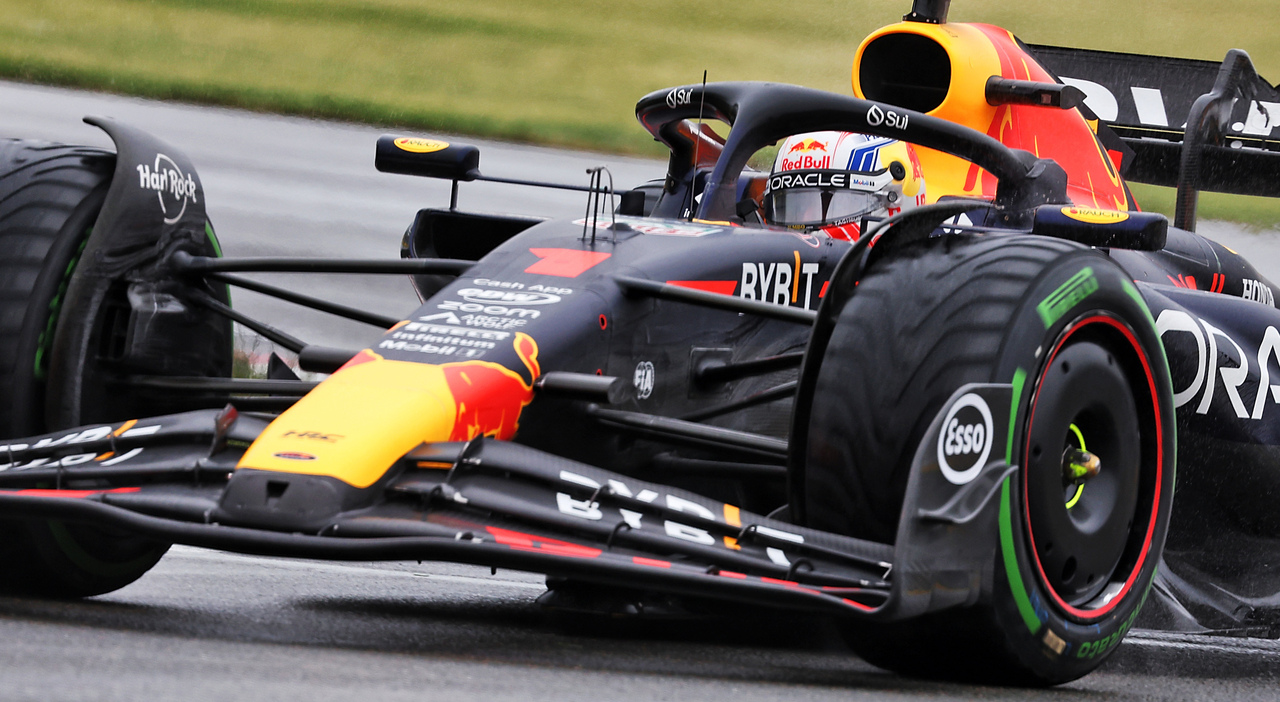La Red Bull di Verstappen in Canada durante le qualifiche