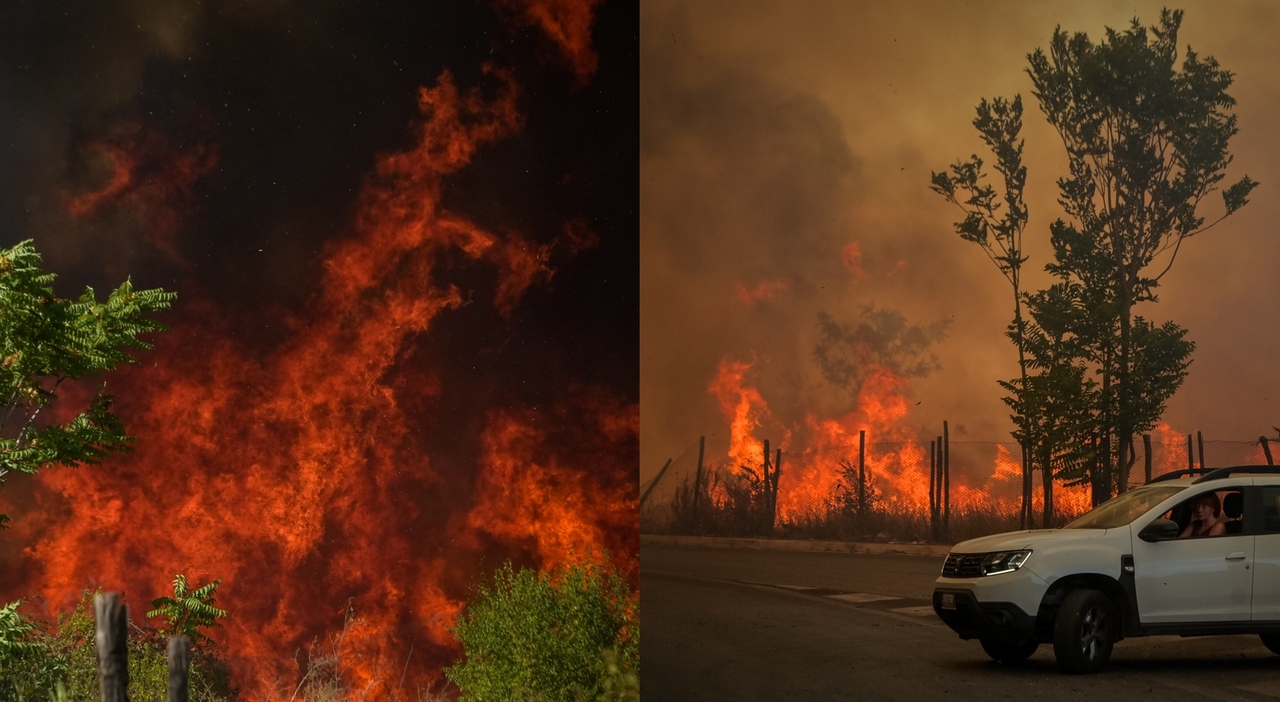 Roma incendio 