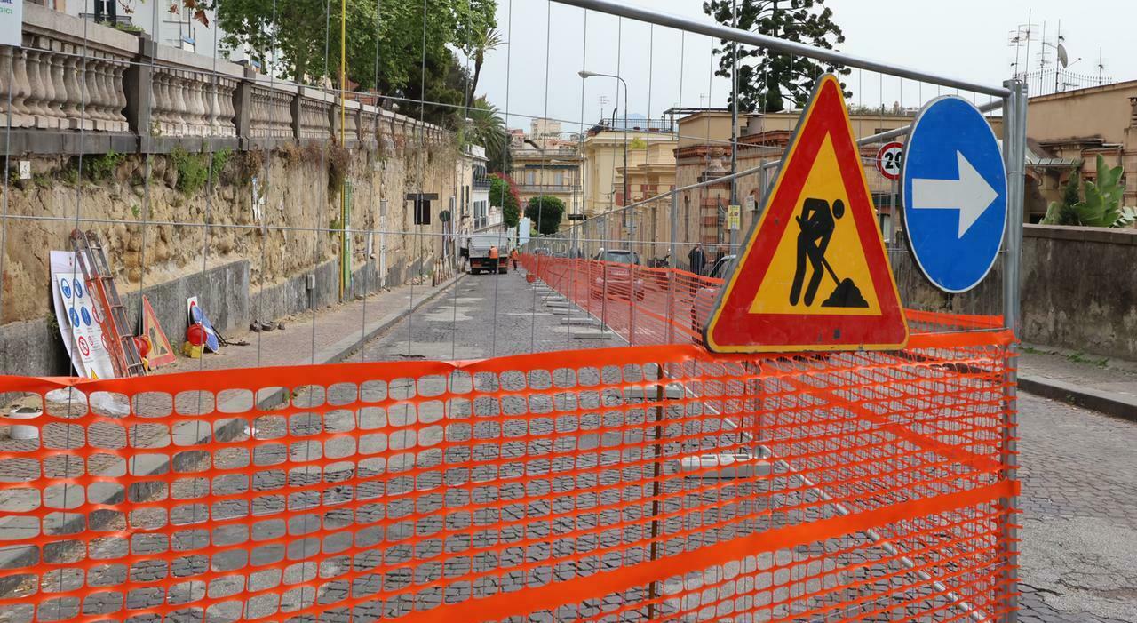 Napoli, lavori al Parco Margherita: caos traffico e multe