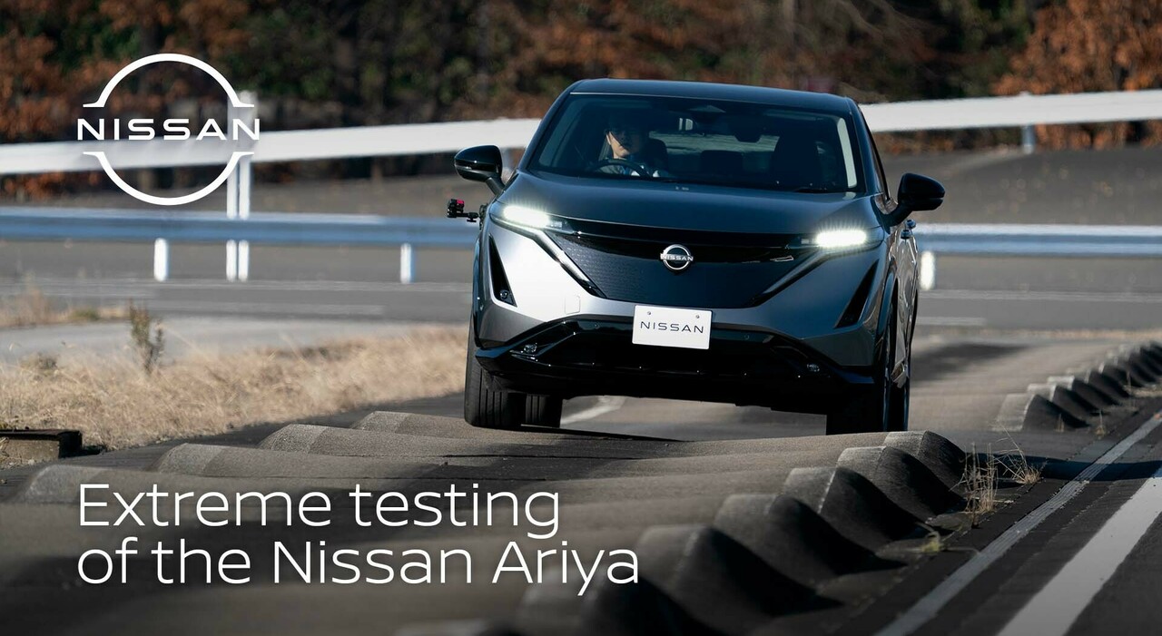 Nissan Ariya è il primo crossover coupé totalmente elettrico del marchio giapponese