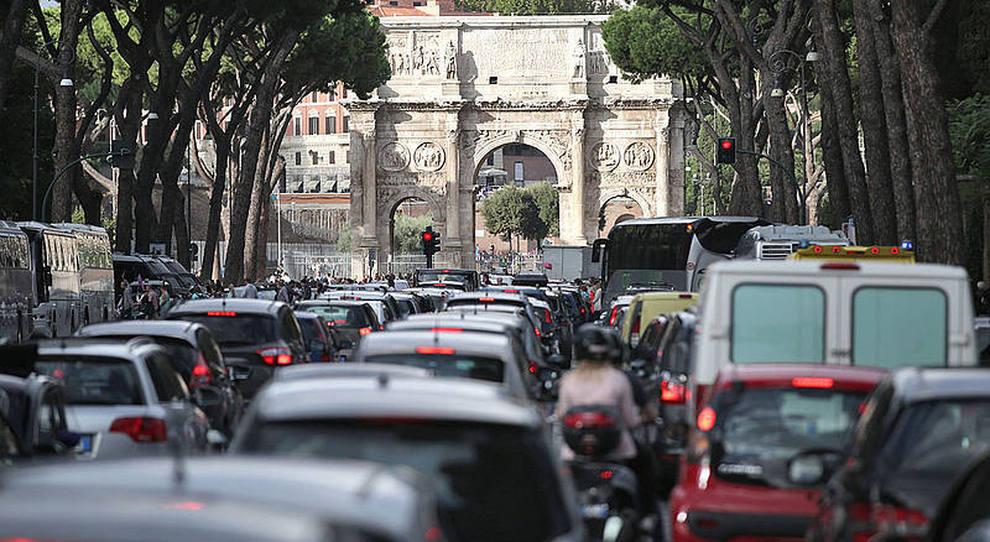 Il traffico a Roma