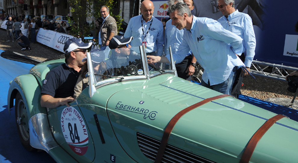 Andrea Vesco e Andrea Guerini, con una BMW 328 del 1939 si sono aggiudicati per la sesta volta consecutiva il GP Nuvolari