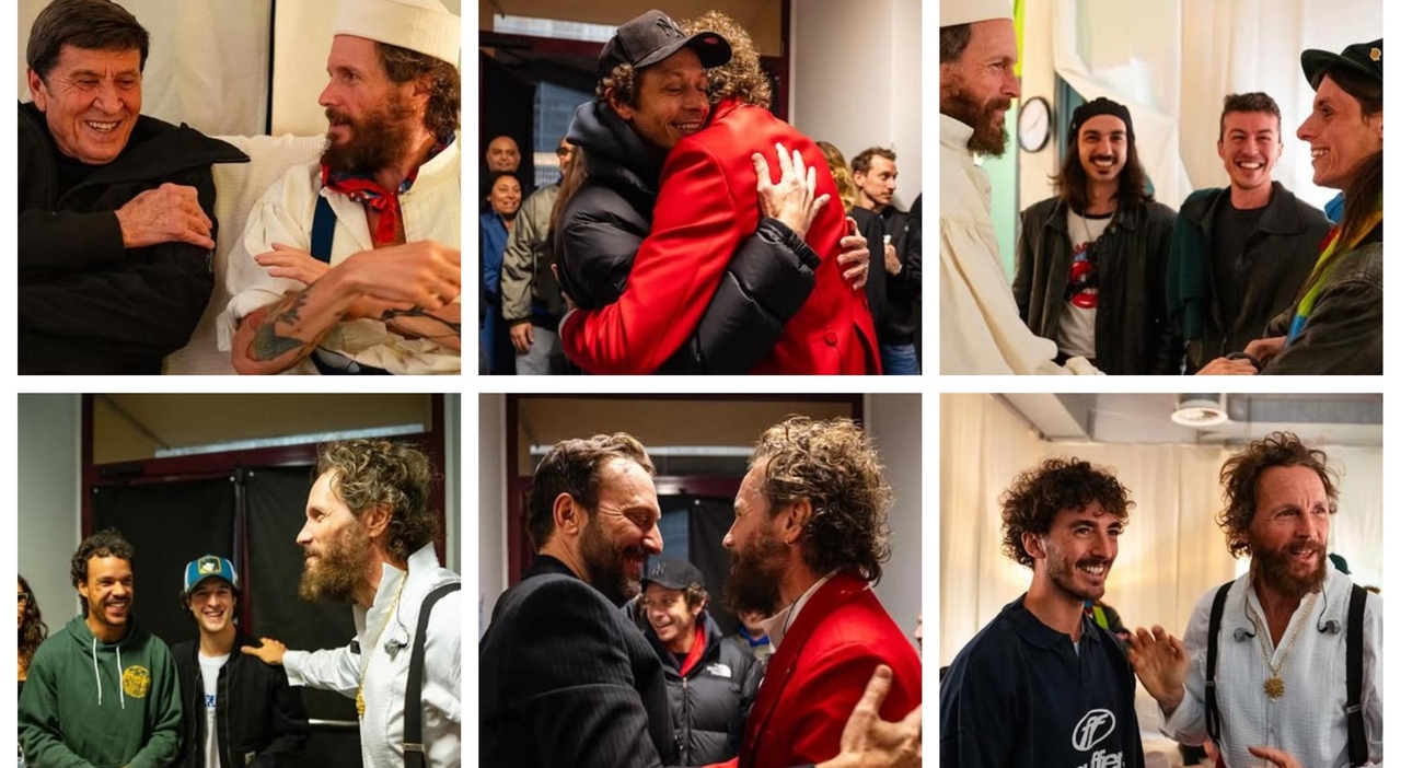 Jovanotti mania, poi lo show dello sport. E la Vitrifrigo Arena è sempre più una star. Da Valentino a Cremonini, quanti vip per Lorenzo