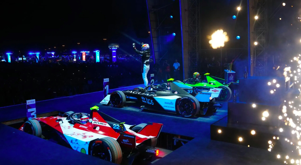Le prime tre monoposto del E-Prix 2 in Arabia