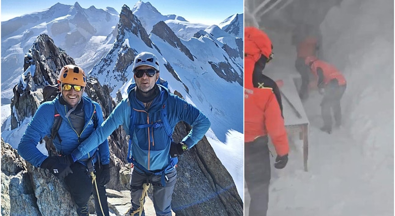 Alpinisti dispersi sul Gran Sasso, ricerche sospese. I soccorritori scendono a valle: ancora nessuna traccia di Luca Perazzini e Cristian Gualdi