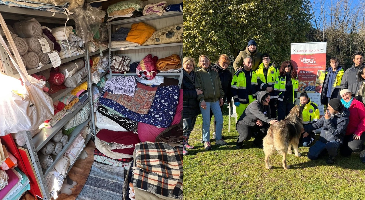 Raccolte oltre 500 coperte per senzatetto e cani abbandonati a Roma