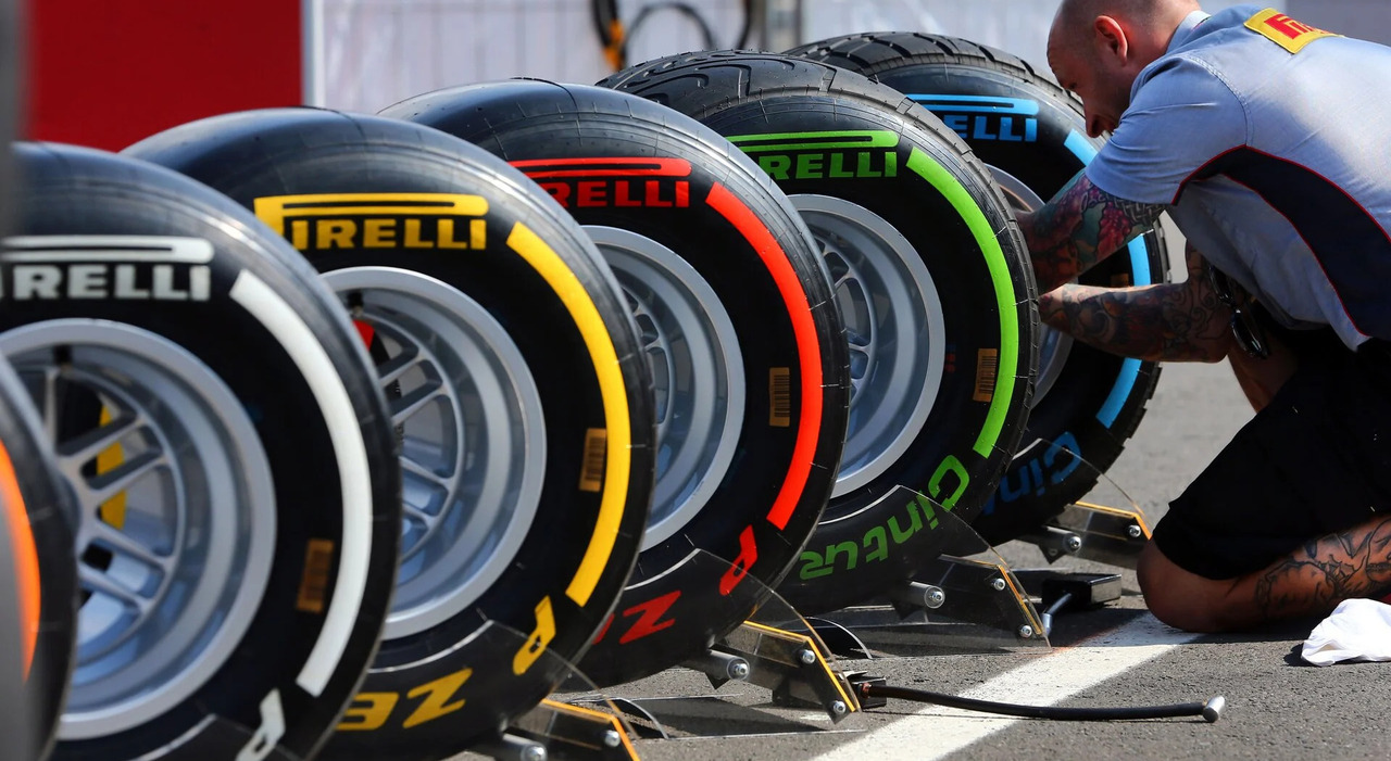 Pneumatici F1 di Pirelli
