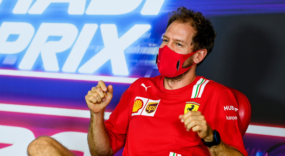 Nella foto, Sebastian Vettel