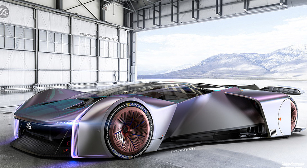 Gamescom, il team Fordzilla presenta Project P1, la prima auto da corsa virtuale